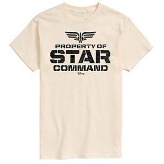 Disney / Pixar's Lightyear Men's Property Star Command Graphic Tee
