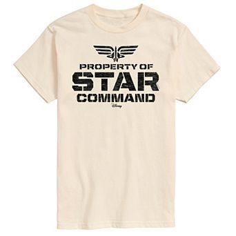 Disney / Pixar's Lightyear Men's Property Star Command Graphic Tee