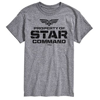 Disney / Pixar's Lightyear Men's Property Star Command Graphic Tee