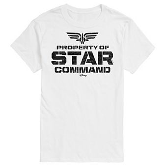Disney / Pixar's Lightyear Men's Property Star Command Graphic Tee
