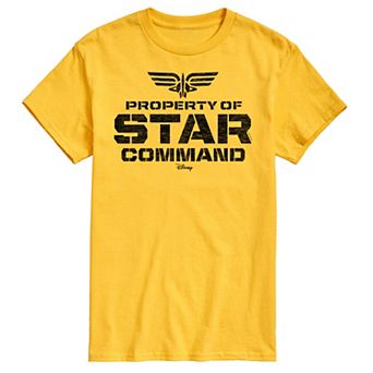 Disney / Pixar's Lightyear Men's Property Star Command Graphic Tee