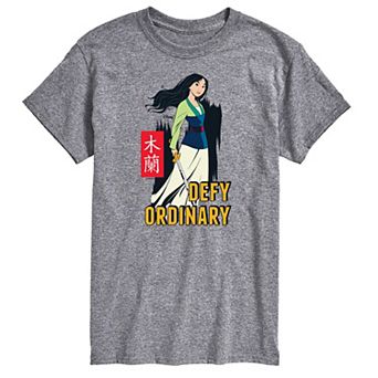 Disney's Mulan Men's Defy Ordinary Tee