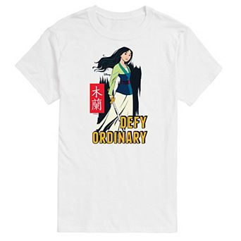 Disney's Mulan Men's Defy Ordinary Tee
