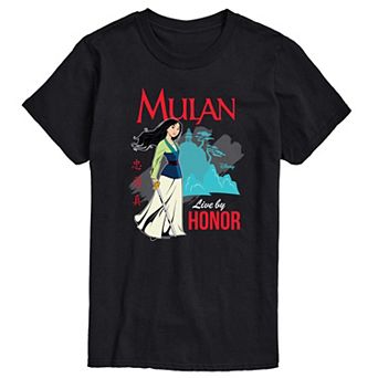 Disney's Mulan Men's Live By Honor Tee
