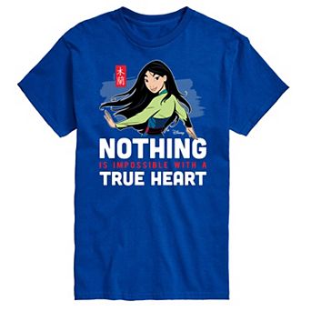 Disney's Mulan Men's Nothing Impossible Tee