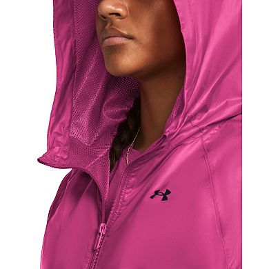 Women's Under Armour Rival Full-Zip Windbreaker Jacket