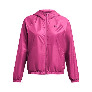 Women's Under Armour Rival Full-Zip Windbreaker Jacket