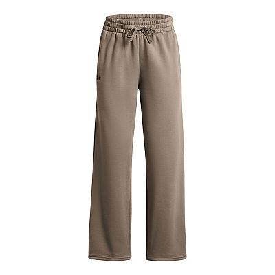 Women s Under Armour Rival Fleece Straight Leg Pants