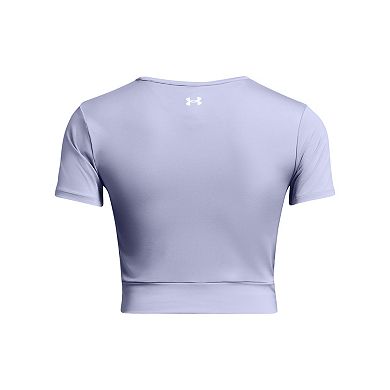 Women's Under Armour UA Motion Crossover Crop Short Sleeve Tee