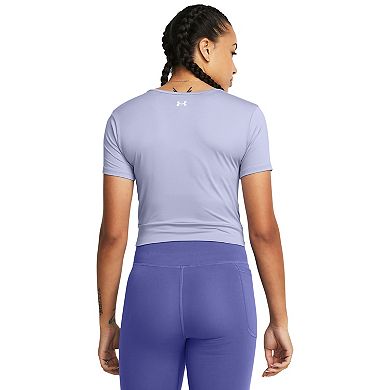 Women's Under Armour UA Motion Crossover Crop Short Sleeve Tee