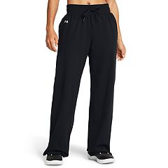 Under Armour Pants Womens XS Black Sweatpants Joggers Comfort Logo 24x29