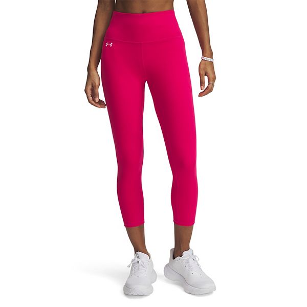 Women's Under Armour Motion Capri Leggings Color: Shaded Fuchsia Size: LARGE