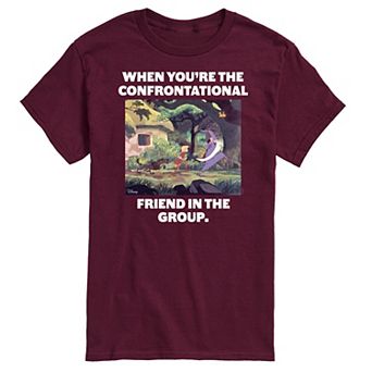 Disney's The Sword in the Stone Men's When You're The Confrontational Friend Graphic Tee
