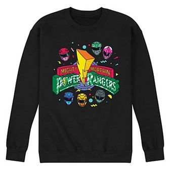 Men's Power Rangers 90's Logo Fleece Sweatshirt