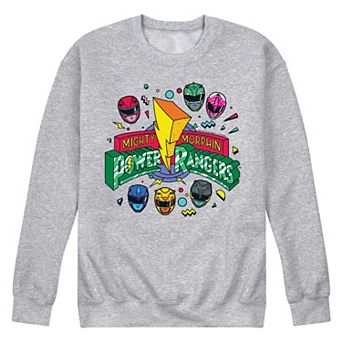 Men's Power Rangers 90's Logo Fleece Sweatshirt