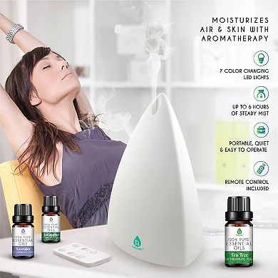 Pursonic Aromatherapy Diffuser & Essential Oil Set