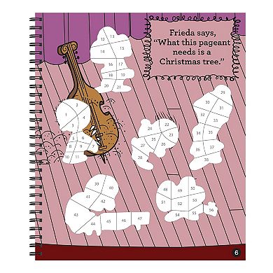 Brain Games® Sticker By Number: Charlie Brown Christmas Book
