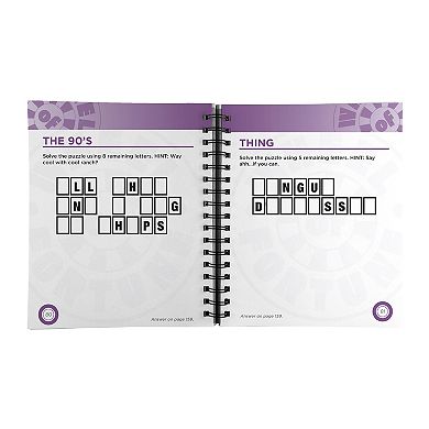 Brain Games® Wheel of Fortune Word Puzzles Book