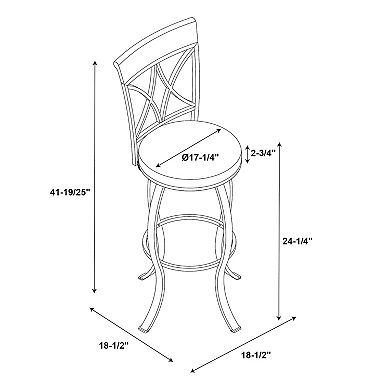 Linon Hamilton Counter Stool