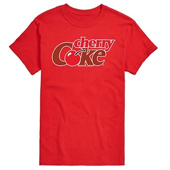 Big & Tall Coca-Cola Cherry Coke Logo Graphic Tee