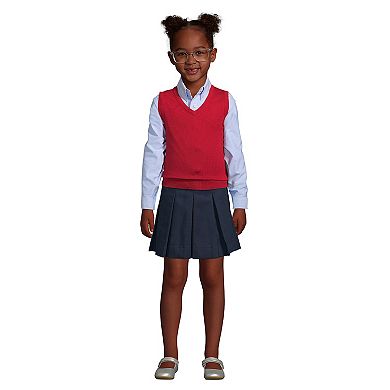 Kids 4-20 Lands' End School Uniform Sweater Vest