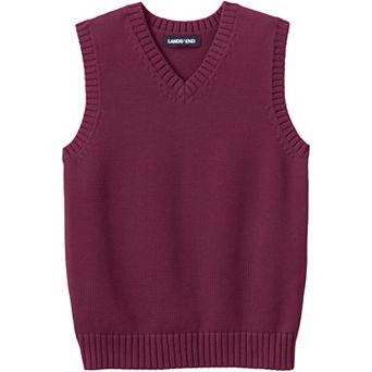 Kids 4-20 Lands' End School Uniform Sweater Vest