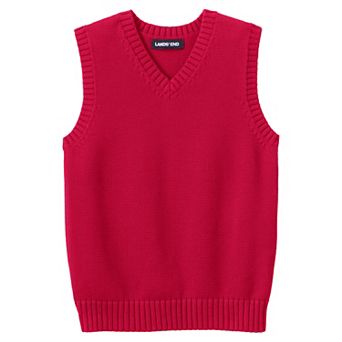 Kids 4-20 Lands' End School Uniform Sweater Vest