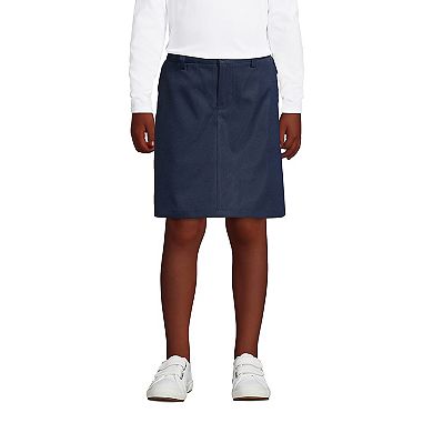 Girls 2-16 Lands' End School Uniform Active Chino Skort Top of the Knee