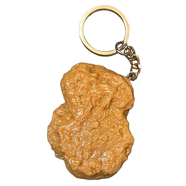 Streamline Chicken Nugget Keychain