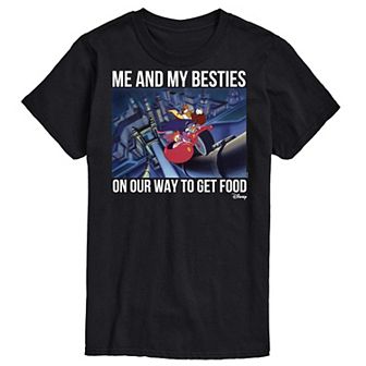 Disney's Darkwing Duck Big & Tall Besties Graphic Tee