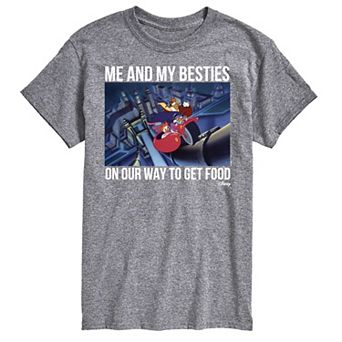 Disney's Darkwing Duck Big & Tall Besties Graphic Tee