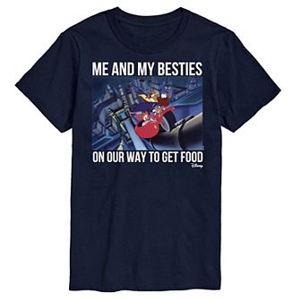 Disney's Darkwing Duck Big & Tall Besties Graphic Tee