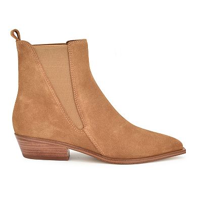 Nine West Danzy Women's Suede Chelsea Ankle Boots