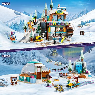 LEGO Friends Holiday Ski Slope and Café Building Toy Set 41756 (980 Pieces)