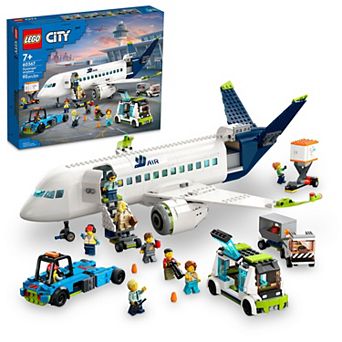 LEGO City Passenger Airplane Building Toy Set 60367 (930 Pieces)