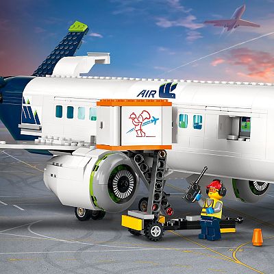 Airplane 60262 Lego City Airport Passenger Plane Lego City