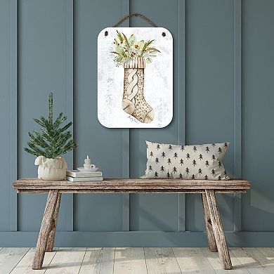 COURTSIDE MARKET Stocking Hanging Sign