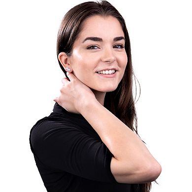 Judy Crowell Sterling Silver Graduated Marquis CZ Crawler Earrings