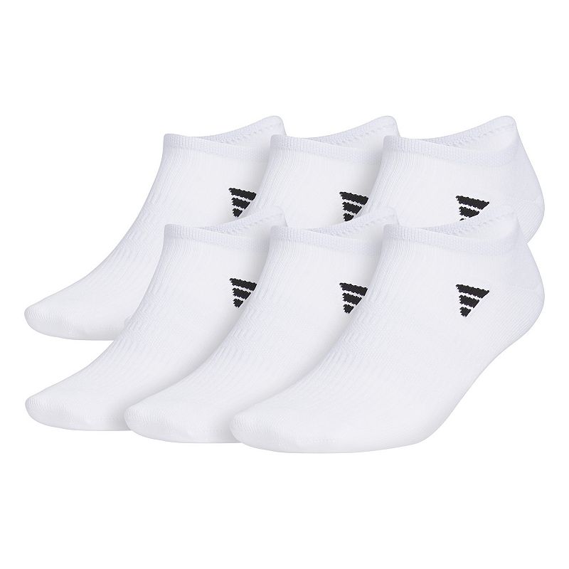 Men's adidas 6-Pack Superlite 3.0 No-Show Socks,