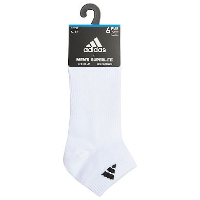 Men's adidas 6-Pack Superlite 3.0 Low-Cut Socks