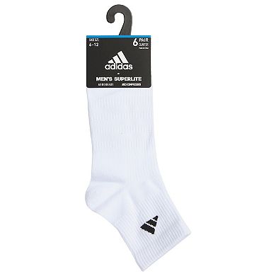 Men's adidas 6-Pack Superlite 3.0 Quarter Socks