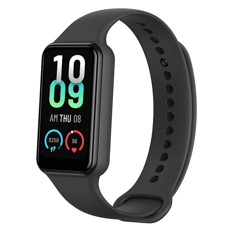 Amazfit - Band 7 Activity and Fitness Tracker 37.3mm Polycarbonate - Black, Box Damaged 