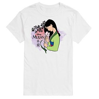Disney's Mulan Big & Tall Blossoms Graphic Tee