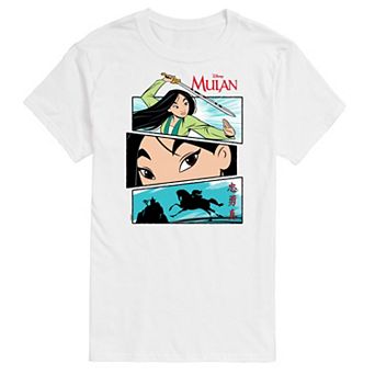 Disney's Mulan Big & Tall Comic Graphic Tee