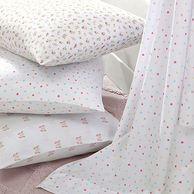 Laura Ashley Kids Microfiber Printed Sheet Set