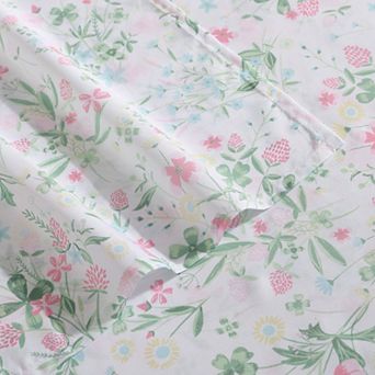 Laura Ashley Kids Microfiber Printed Sheet Set