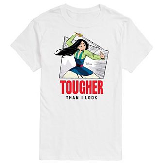 Disney's Mulan Big & Tall Tougher Than I Look Graphic Tee
