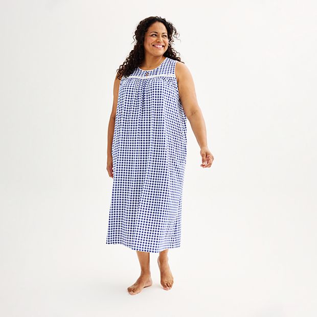 Plus Size Croft Barrow Sleeveless Long Nightgown