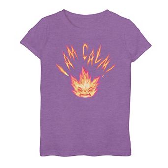 Disney's Elemental Girls 7-16 Ember I Am Calm Graphic Tee