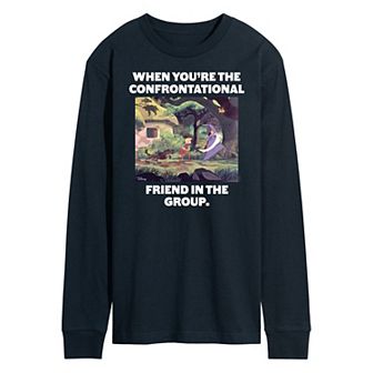 Disney's The Sword And The Stone Men's Long Sleeve Graphic Tee